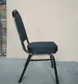 Ergonomic Stackable Black Auditorium Conference Chair - 1