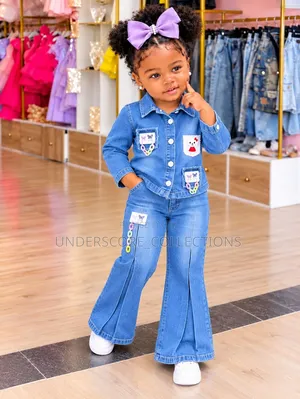 Stylish 2-Piece Denim Set (Ages 2-9)