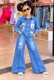 Stylish 2-Piece Denim Set (Ages 2-9) - 3