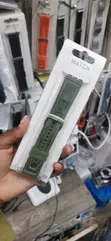 22mm Steel Milanese Loop Magnetic Watch Strap - Silver - 2