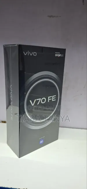 Vivo V70 Mpya 256GB Nyeusi