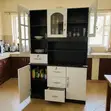 Home Palace 3-Door White MDF Kitchen Storage Cabinet - 5
