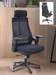Aurora High Back Mesh Orthopedic Swivel Chair - 4