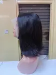13x5x1 Human Hair Closure Wig - 10 Inch Bob - 2