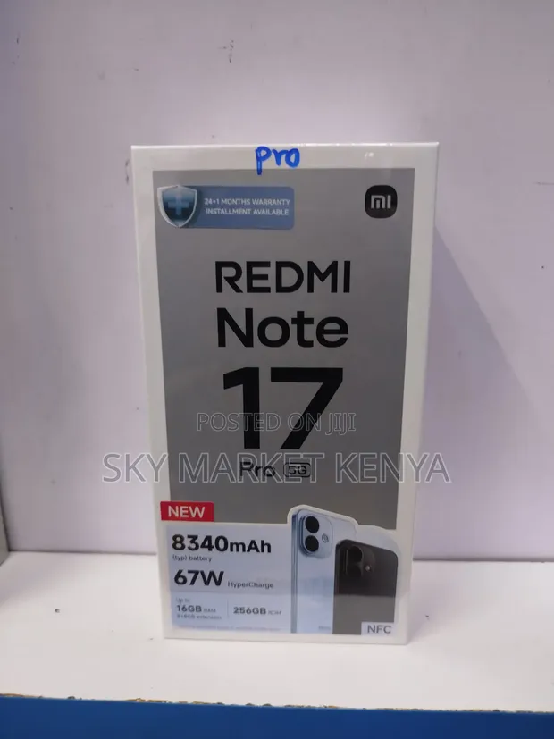 Xiaomi Redmi Note 17 Pro 256GB Mpya Bluu - 1