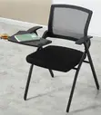 Ergonomic Study Chair with Writing Pad - 4