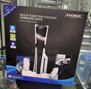 New Multi-Functional Cooling Charging Dock for PS5