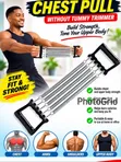 Chest Pull Exerciser - Portable Upper Body Resistance Training - 1