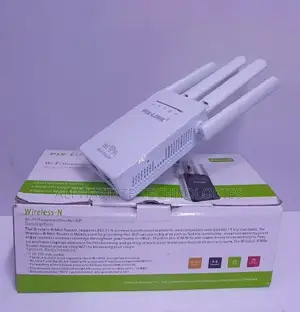 Pix Link WR09 Wi-Fi Range Extender Dual LAN Port