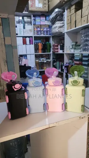 500ml Teddy Bear Train Kids Water Bottle