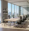 Executive Mesh Office Chair with Lumbar Support - 5