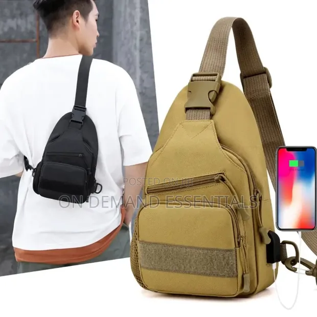 Quality Crossbody Bag with Compartments - 1