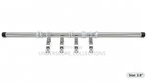 Stainless Steel Curtain Rod (70cm-3.8m)