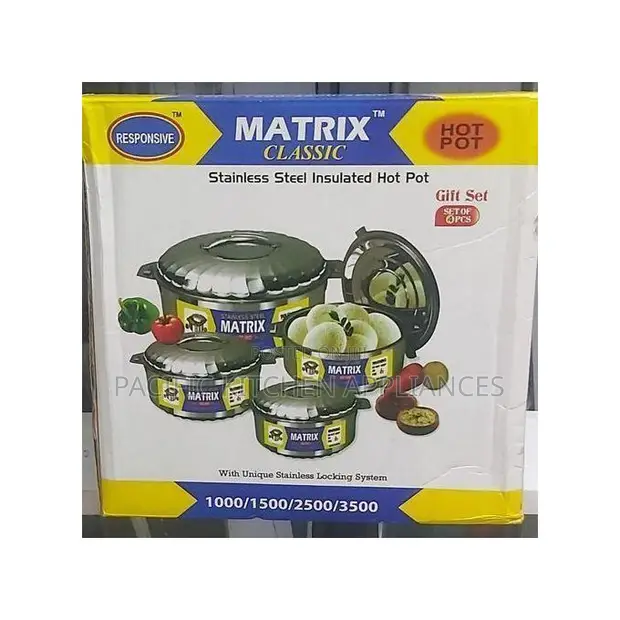 Matrix 4-Piece Chombo cha Chuma cha Moto cha Chuma - 1