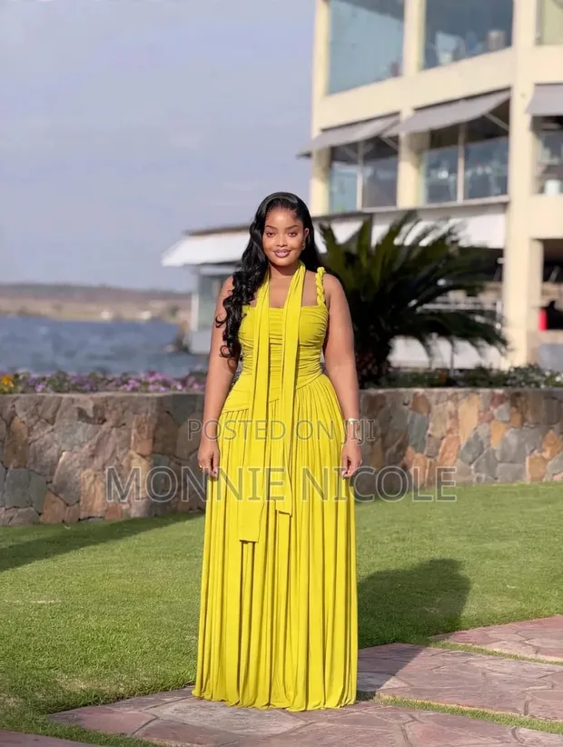 Elegant Maxi Dinner/Event Dress - 1