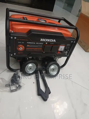 Honda 7.5kVA Inayoaminika ya Petroli na Key Start