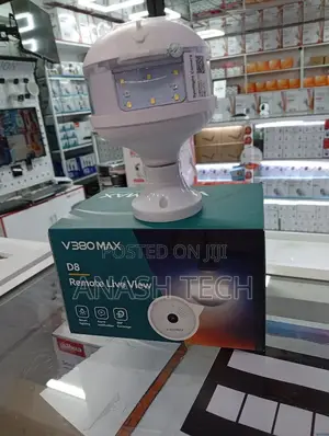 V380 Max D8 Indoor Bulb Camera - Remote Viewing
