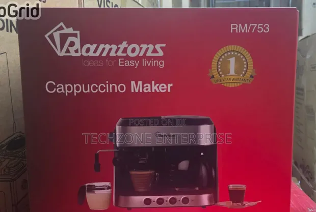 Ramtons Cappuccino Maker (Rm/753) - Brand New - 1