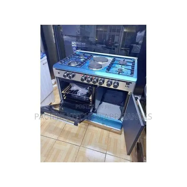 Haier 60x90cm Cooker ya Kusimama 4+2 na Compartment ya Gesi & Timer - 1