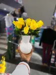 Artificial Rose with Vase - 2