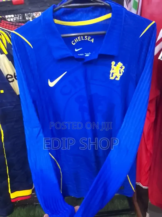 2026/27 Chelsea Long Sleeved Home Kit - Player Version - 1