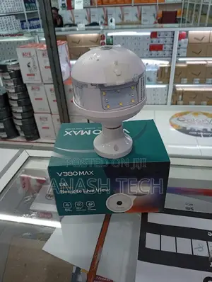 V380 Max D8 Indoor Wifi Camera - Light Bulb Style