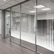 Gradient Dotted Privacy Film for Office Glass - 1