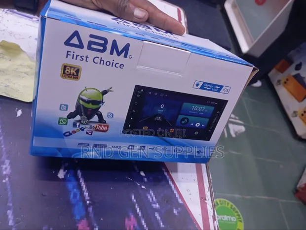 8" ABM Android Car Radio with Apps - 1