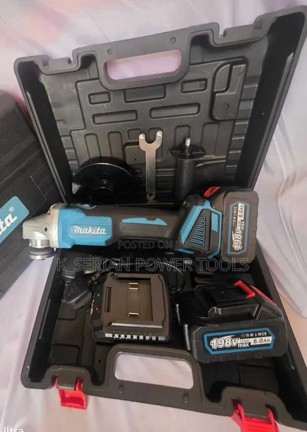 Makita 198V Brushless Angle Grinder Mpya Kabisa - 1
