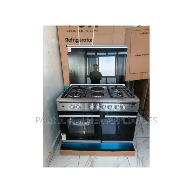 Haier 4 Gas Burner + 2 Electric Plates Cooker - 1
