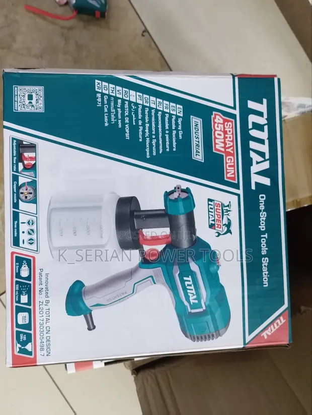 Total Heavy Duty Spray Gun 450W - 1