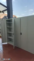 Two-Door Metal File Cabinets - 2