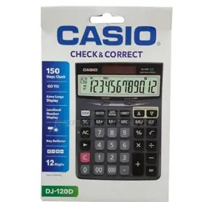 Casio DJ-120D Check Correct Calculator
