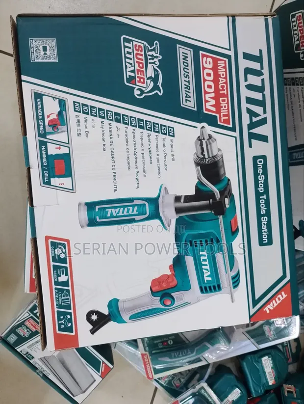 Total Impact Drill 900W - 1