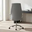 Executive Office Chair - Gray Upholstered - 2
