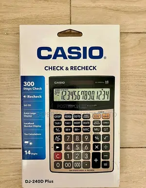 Casio DJ-240D Plus Calculator