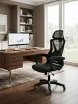 Office Urban Seat Kiti cha Juu chenye Kiti Kinachoweza Kurekebishwa - 2