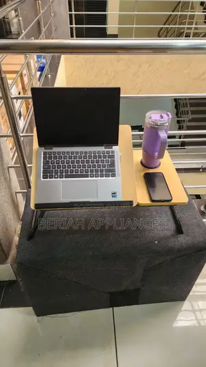 Meza ya Laptop ya Kukunja na Kipokezi cha Kikombe