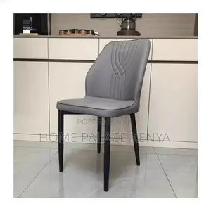 Modern Padded Dining Chair - Gray