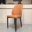 Modern Padded Dining Chair - Gray - 2