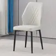 Modern Padded Dining Chair - Gray - 5