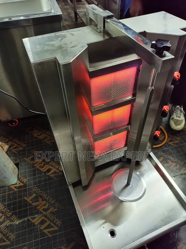 3 Burner Shawarma Machine - 1