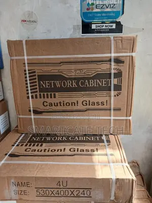 4U Wall Mount Network Rack Cabinet 530x400x240mm