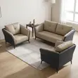 Ofisi Sofa ya Viti 5 Executive - Brown Leather - 2
