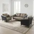 Ofisi Sofa ya Viti 5 Executive - Brown Leather - 3