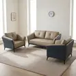 Ofisi Sofa ya Viti 5 Executive - Brown Leather - 5