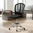 Midback Reception Office Chair - Black - 1