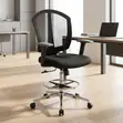 Midback Reception Office Chair - Black - 2