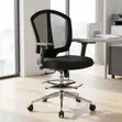 Midback Reception Office Chair - Black - 3