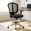 Midback Reception Office Chair - Black - 5